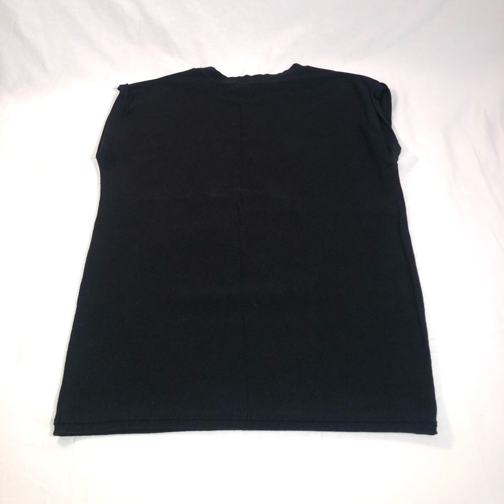 Men’s Forever 21 What the Pug Graphic Sleeveless Tank Top Shirt Size Small Black - Picture 7 of 7
